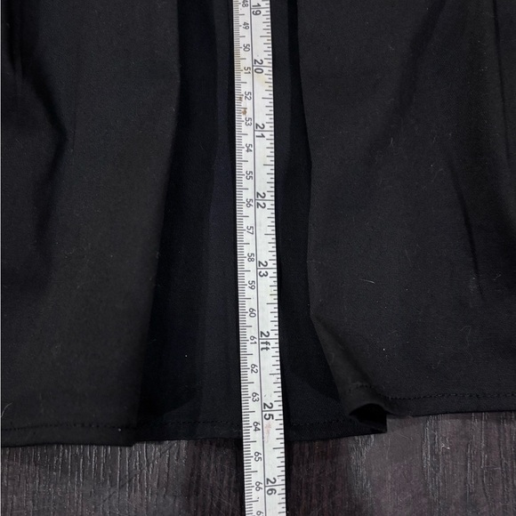 Black Pleated A-Line Skirt Size Medium NWT - Picture 12 of 12